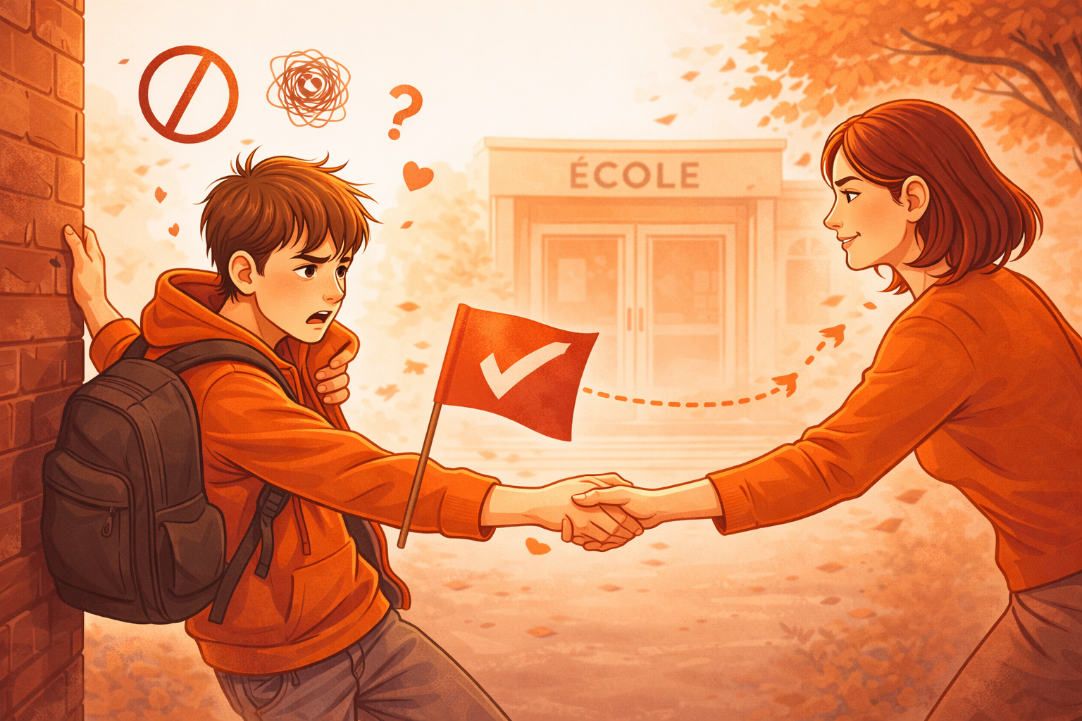 Lutter contre l'évitement de l'environnement scolaire û à une phobie scolaire